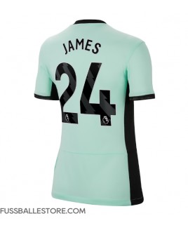 Günstige Chelsea Reece James #24 3rd trikot Damen 2023-24 Kurzarm